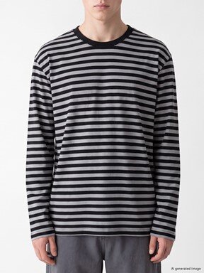 Sweatshirt ANTRASİT ÇİZGİLİ