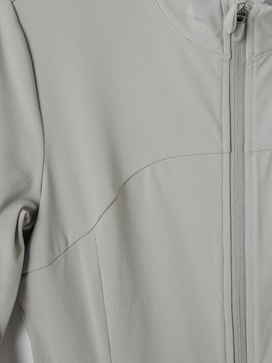 Fermuarlı Sweatshirt AÇIK GRİ