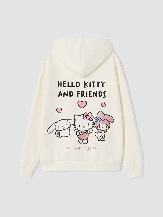 Fermuarlı Sweatshirt KREM RENGİ