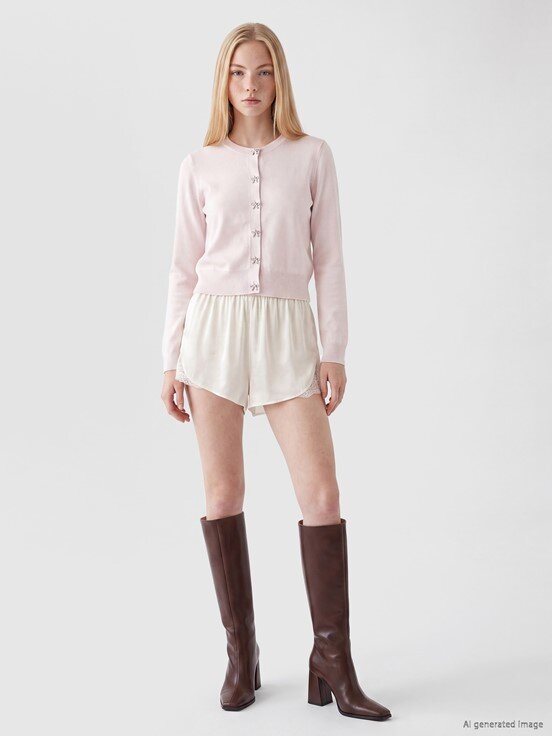 Hırka AÇIK PEMBE