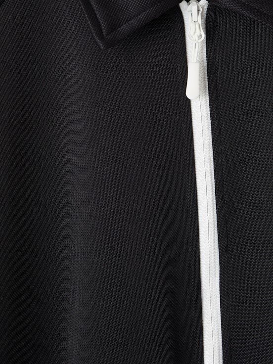 Fermuarlı Sweatshirt YENİ SİYAH