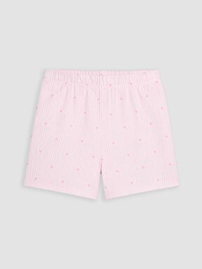 Şortlu Pijama Takımı PEMBE LEYLAK