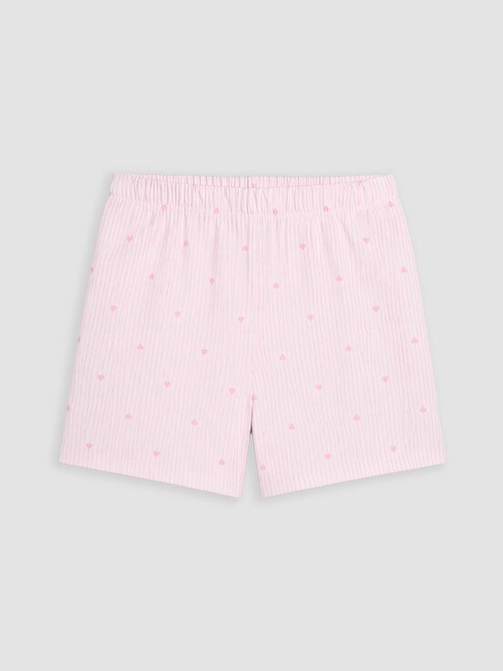 Şortlu Pijama Takımı PEMBE LEYLAK