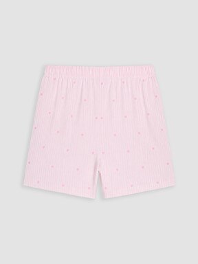 Şortlu Pijama Takımı PEMBE LEYLAK