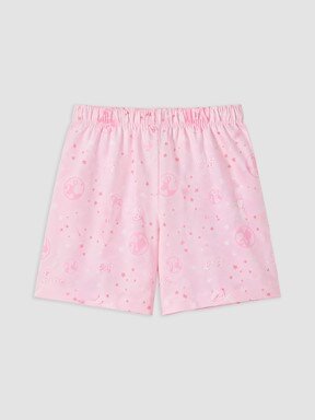 Şortlu Pijama Takımı PEMBE BASKILI