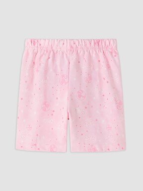 Şortlu Pijama Takımı PEMBE BASKILI