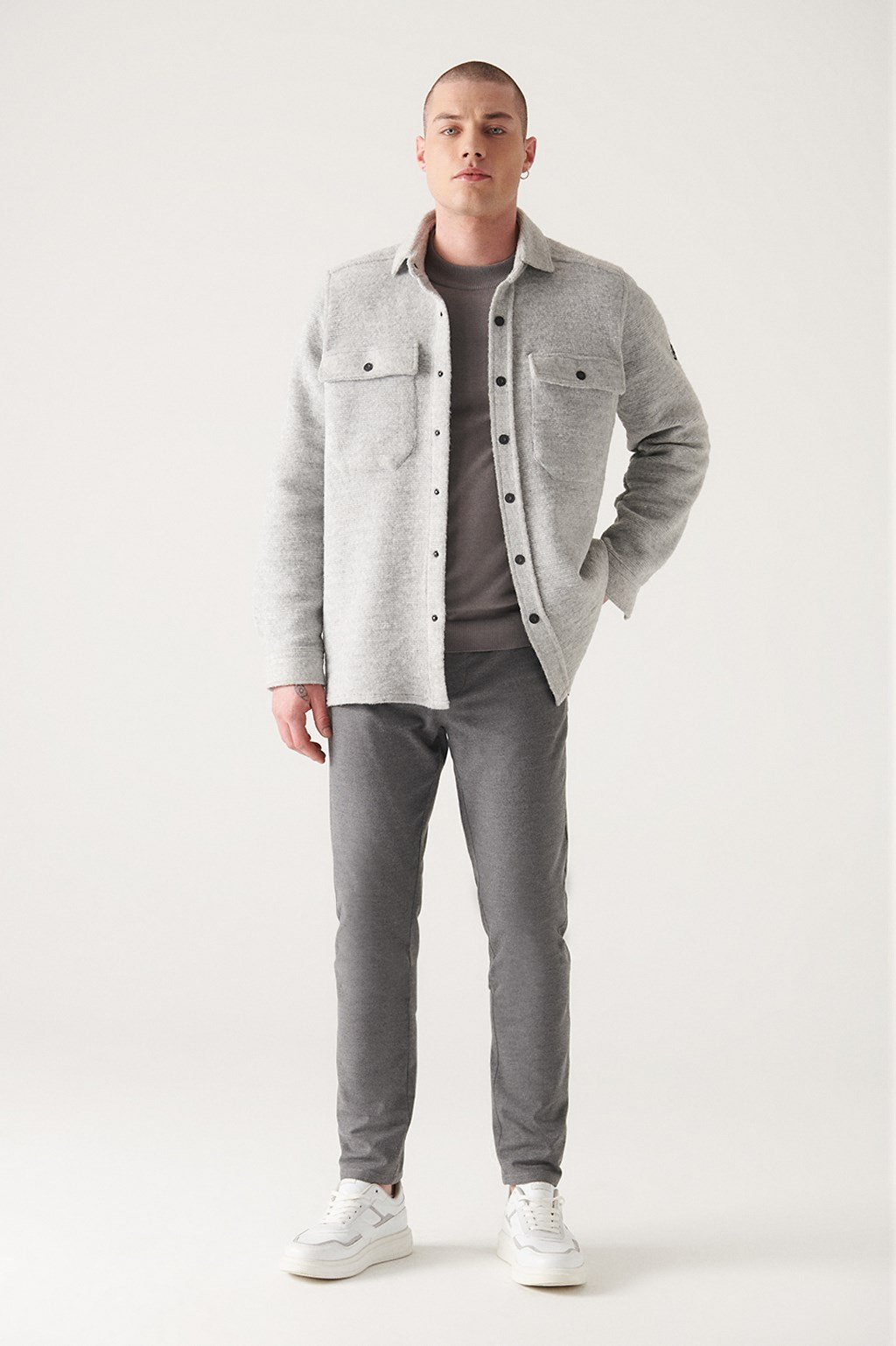 Antrasit Avva Slim Fit Chino Pantolon | Shopointcy | SHOPOINTCY