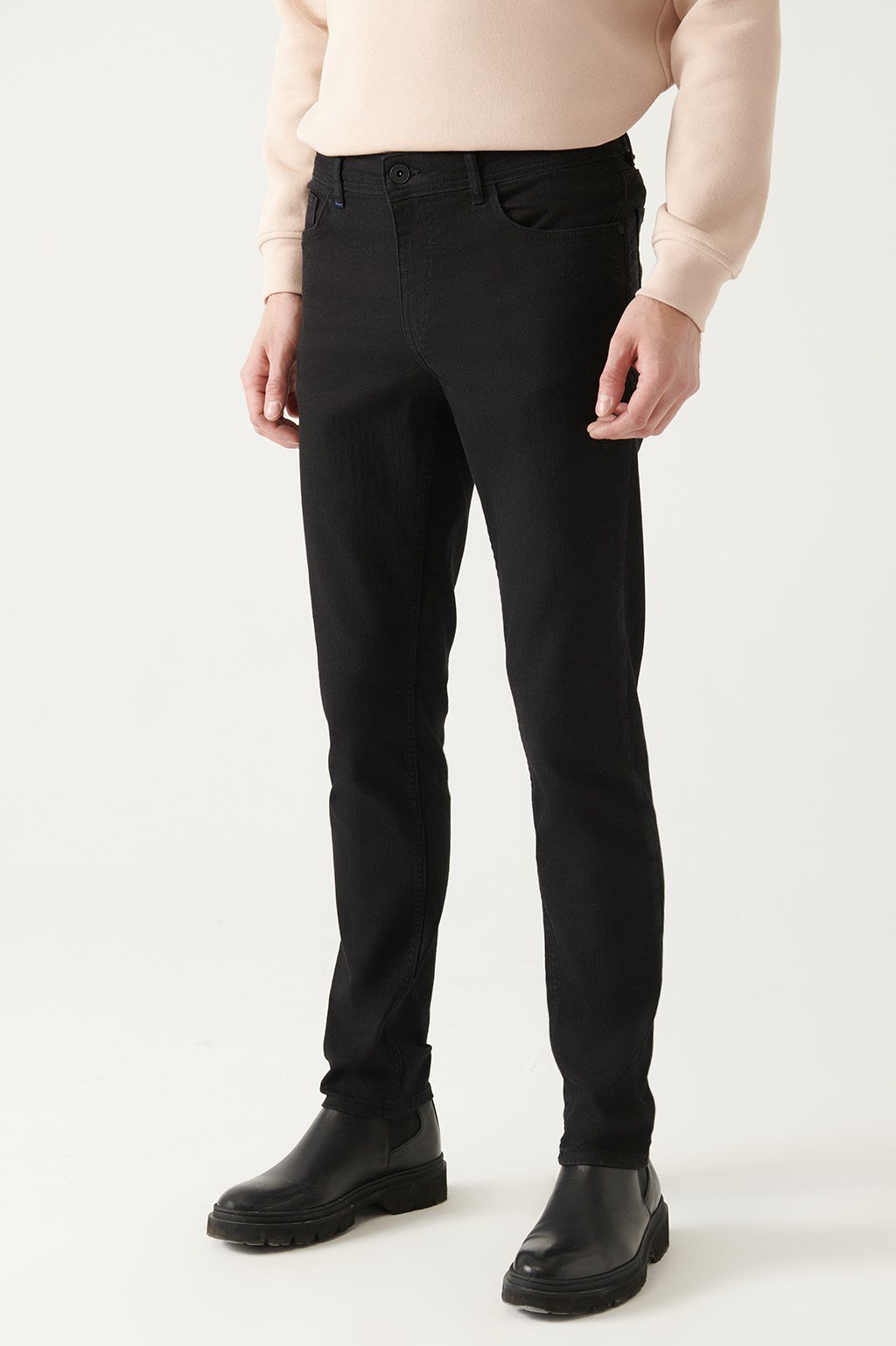 Siyah Avva Regular Fit Jean Pantolon | Shopointcy | SHOPOINTCY