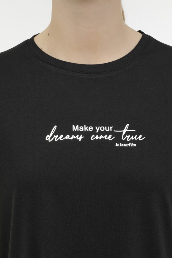 Kinetix Kadın Kısa Kol T-Shirt