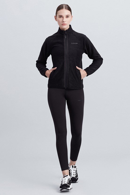 Skechers  Kadın Fermuarlı Sweatshirt
