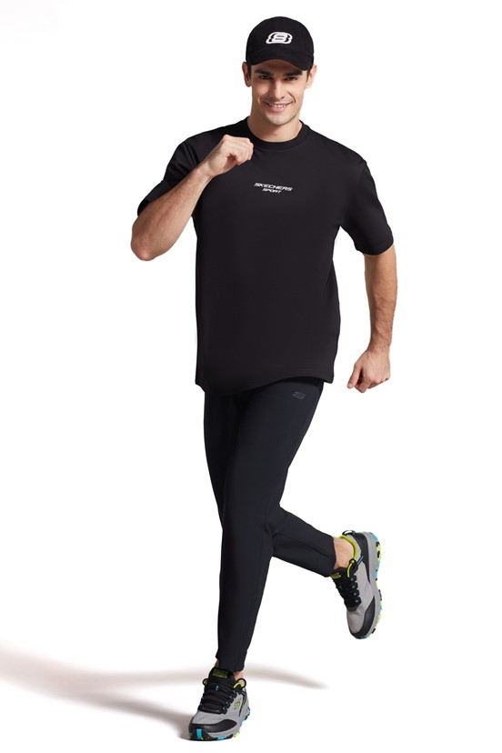 Skechers Graphic Tee Reflect Log Erkek Kısa Kol T-Shirt