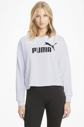 Puma Ess Cropped Logo Hoodie Kadın Sweatshirt