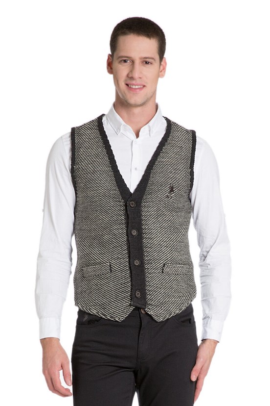 U.S. Polo Assn. Erkek Triko Yelek