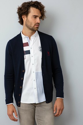 U.S. Polo Assn. Erkek Triko Basic Hırka