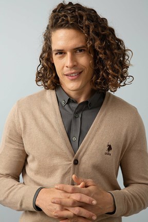 U.S. Polo Assn. Erkek Triko Basic Hırka