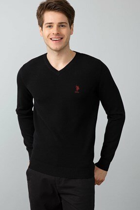 U.S. Polo Assn. Erkek Triko Basic Kazak