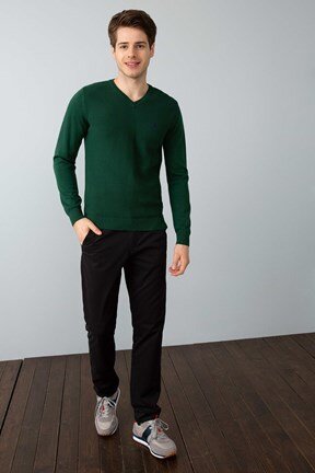 U.S. Polo Assn. Erkek Triko Basic Kazak