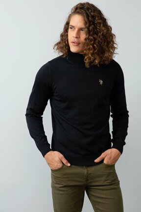 U.S. Polo Assn. Erkek Triko Basic Kazak