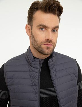 Pierre Cardin Erkek Standart Fit Mont Yelek