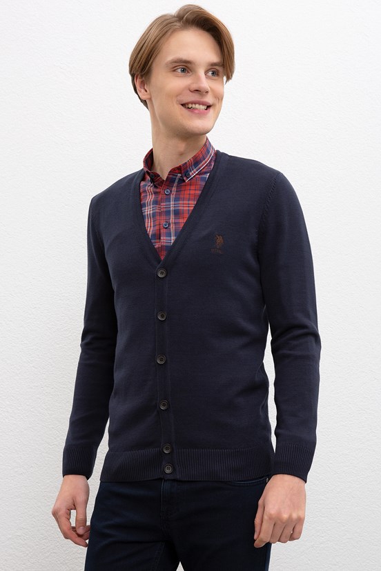 U.S. Polo Assn. Erkek Triko Hırka