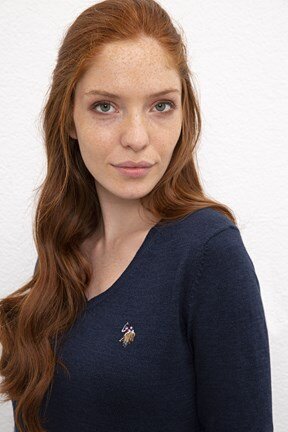 U.S. Polo Assn. Kadın Triko Kazak