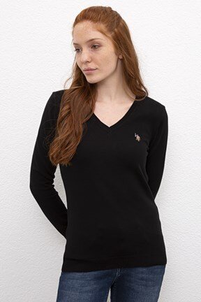 U.S. Polo Assn. Kadın Triko Kazak