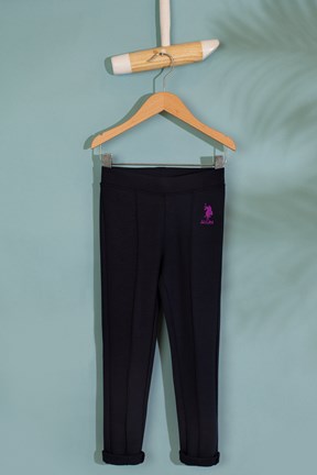 U.S. Polo Assn. Kız Çocuk Örme Pantolon