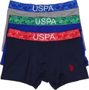 U.S. Polo Assn. Erkek 3 Lü  Boxer