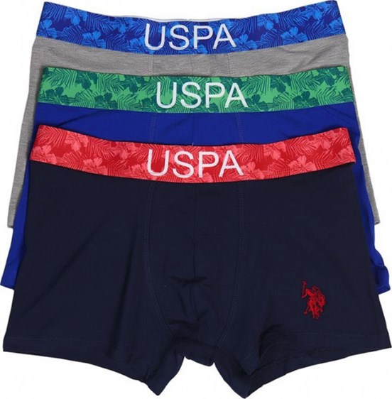 U.S. Polo Assn. Erkek 3 Lü  Boxer
