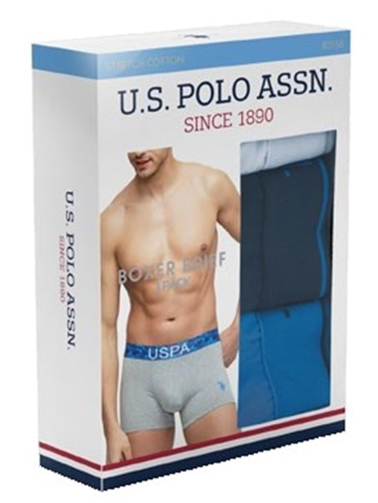 U.S. Polo Assn. Erkek 3 Lü  Boxer