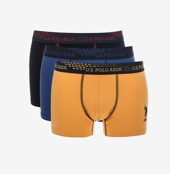 U.S. Polo Assn. Erkek 3 Lü Boxer