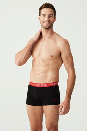 U.S. Polo Assn. Erkek 3 Lü Boxer
