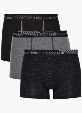 U.S. Polo Assn. Erkek 3 Lü Boxer
