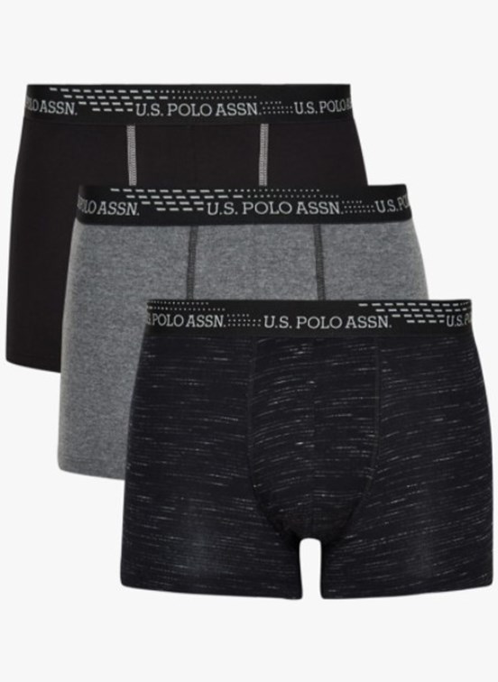 U.S. Polo Assn. Erkek 3 Lü Boxer
