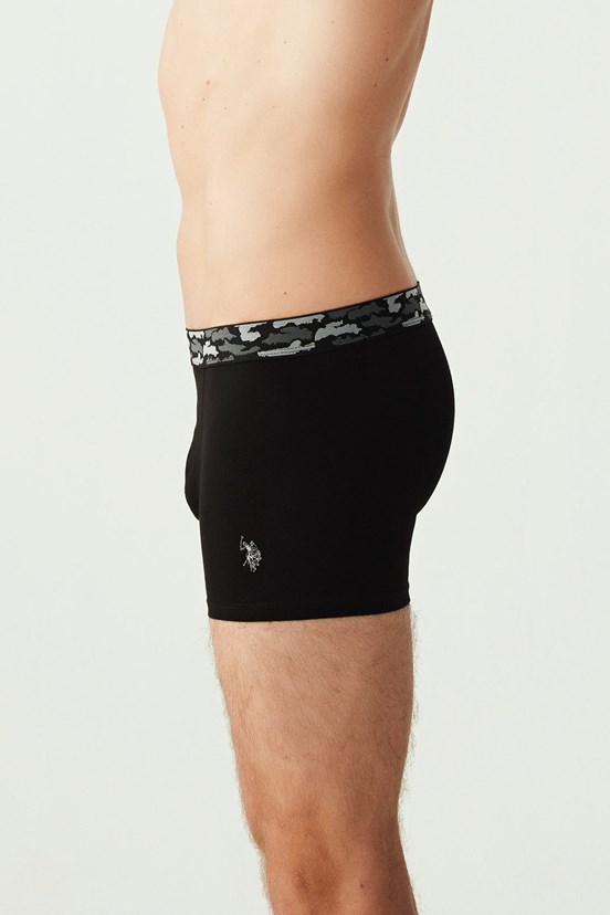 U.S. Polo Assn. Erkek 3 Lü Boxer