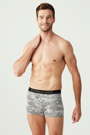 U.S. Polo Assn. Erkek 3 Lü Boxer