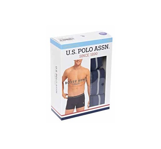 U.S. Polo Assn. Erkek 3 Lü Boxer