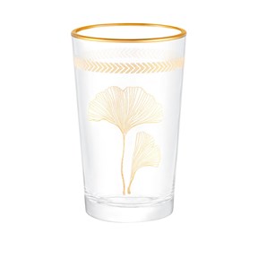 Chapelle - Lovely Ginkgo Leaves 4-lü Kahve Yanı Bardağı Seti - 100ML