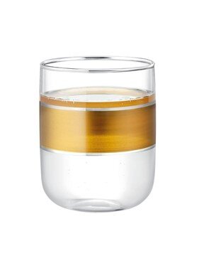 Musette - Heike Gold 4-lü Su Bardağı Seti - 270ML