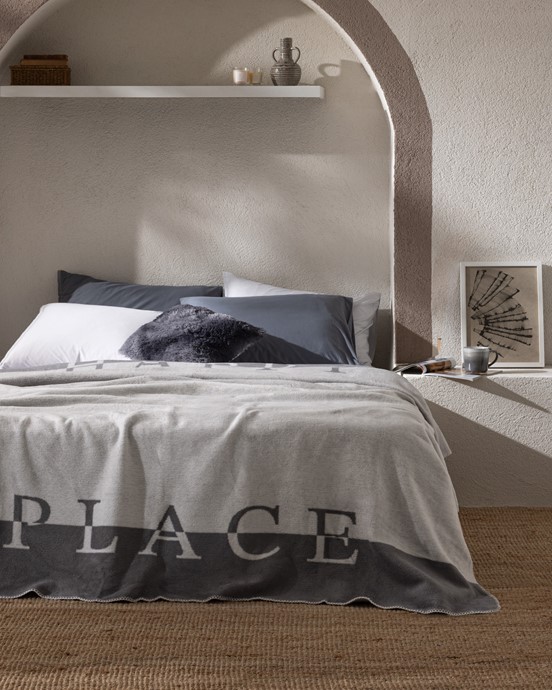 Caen Pamuklu Jakar Battaniye