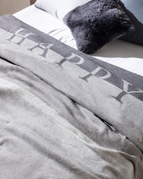 Caen Pamuklu Jakar Battaniye