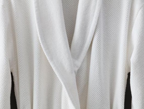 Riz Şalyaka Unisex Bornoz