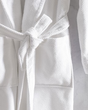 Riz Şalyaka Unisex Bornoz