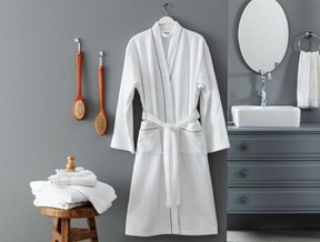 Piano Kimono Unisex Bornoz