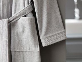 Stripe Kimono Unisex Bornoz