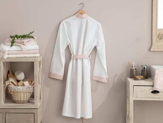 Platt Kimono Percale Bornoz
