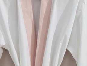 Platt Kimono Percale Bornoz