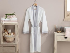 Platt Kimono Percale Bornoz
