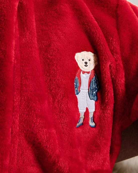 Louise Kapüşonlu Sabahlık