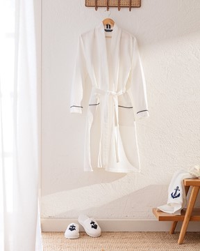 Marty Kimono Unisex Bornoz/Terlik Seti